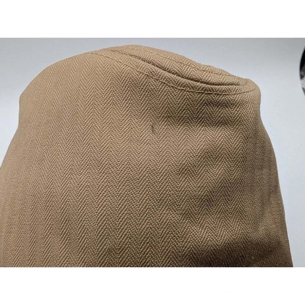 Banana Republic Safari Hat Tan Herringbone Wide Brim Mens Large Vintage Style